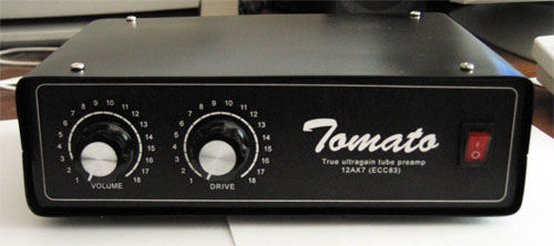Ламповый преамп Tomato