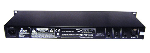 DBX 286A. Корпус. Разъёмы